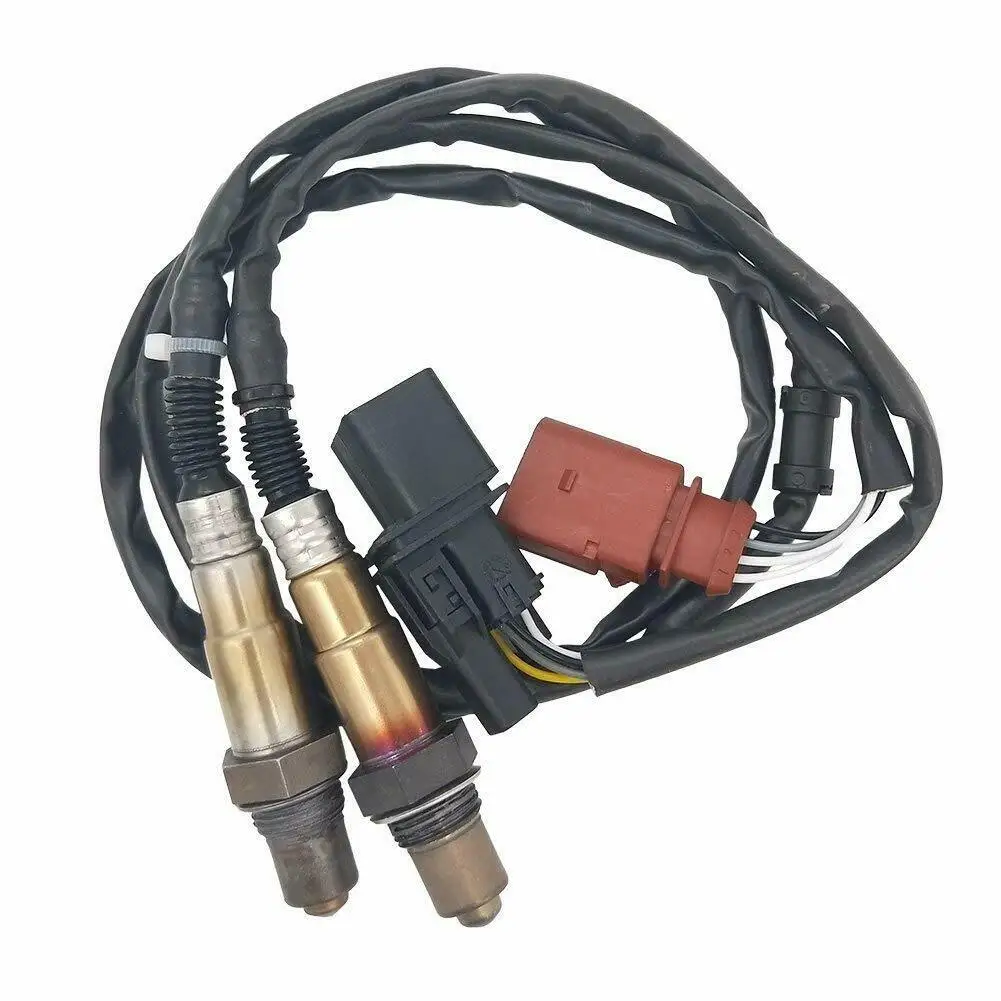 Juego de 2 sensores de oxígeno delanteros y traseros para Audi A4 A8 VW Beetle Golf Jetta Passat