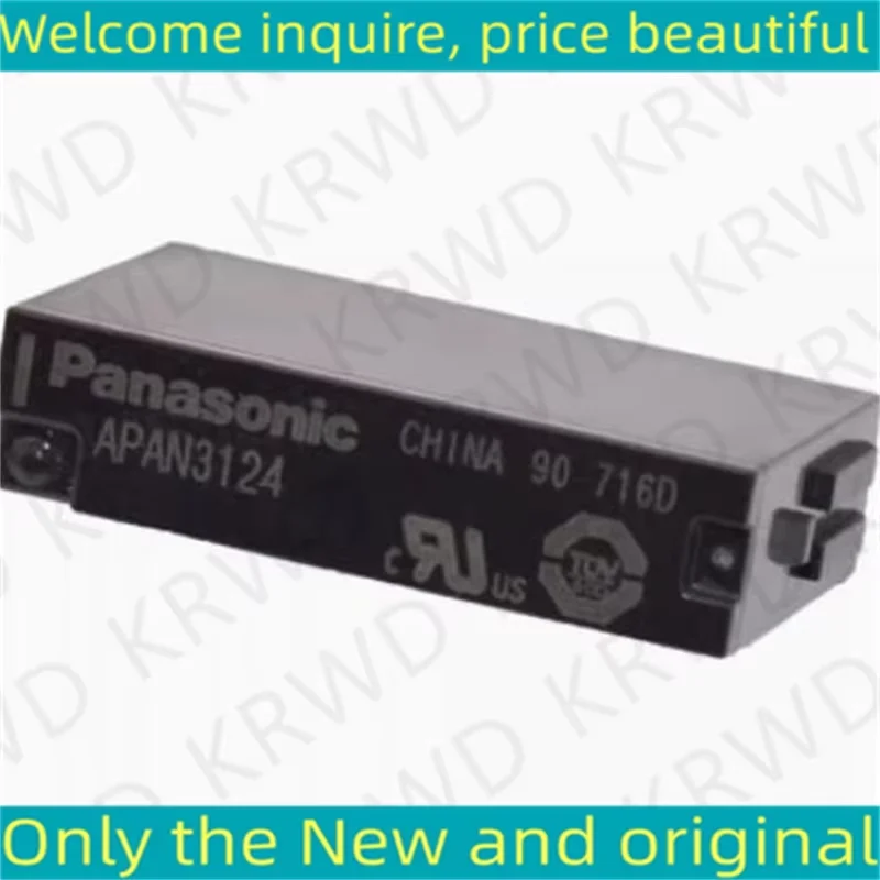 10 Uds APAN nuevo y Original Chip IC APAN3124 24VDC APAN3112 12VDC APAN3105 5VDC DIP-4 relés, enchufes