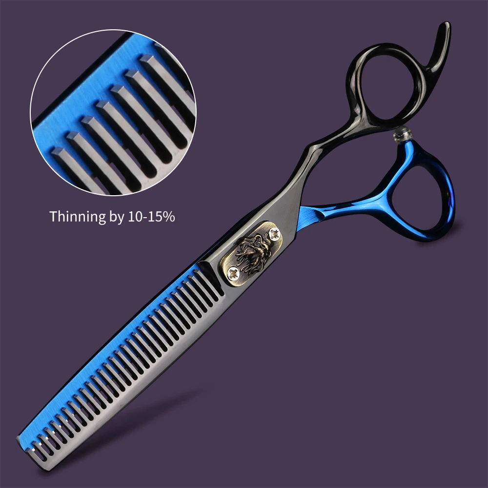 XUANTENG Varias cantidades de adelgazamiento de tijeras para el cabello, peluqueros, herramientas de peinado, tijeras de corte profesionales