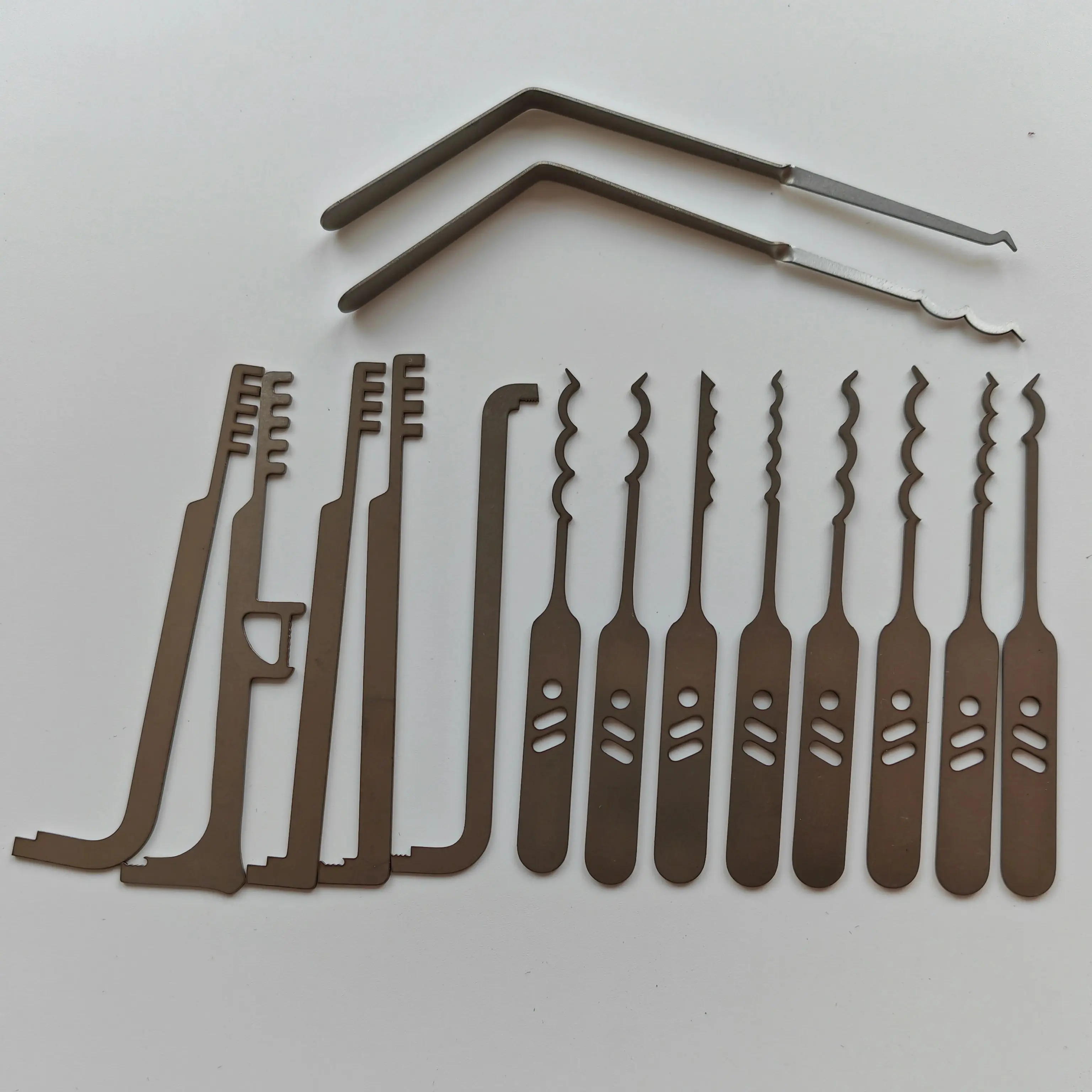 Kit Multiherramienta EDC para Cerrajero - Juego de Ganzúas para Reparación de Puertas de Coche con Ganzúas de Vídeo para Herramientas Eléctricas