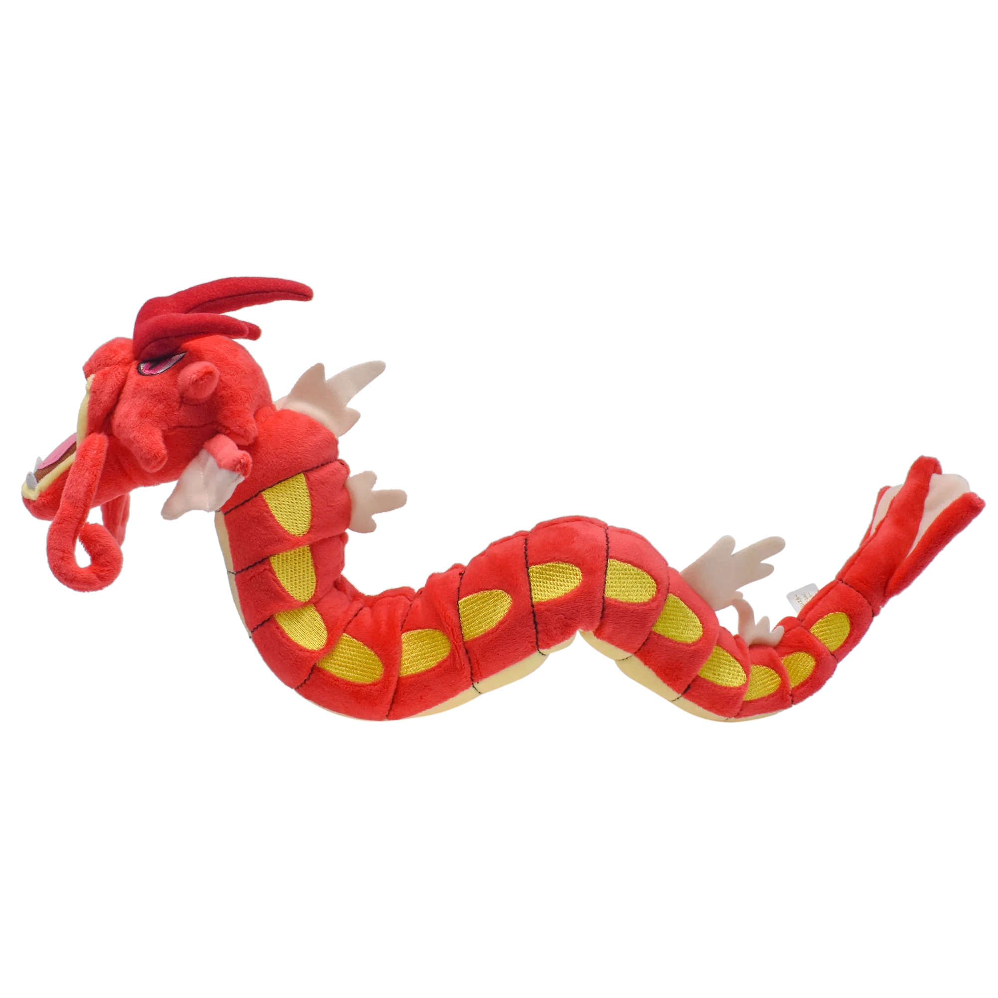 Juguetes de peluche Gyarados brillantes, Animal de peluche, juego Charizard para regalo coleccionable, peluches suaves, personaje de dibujos animados, 23 pulgadas, Rojo