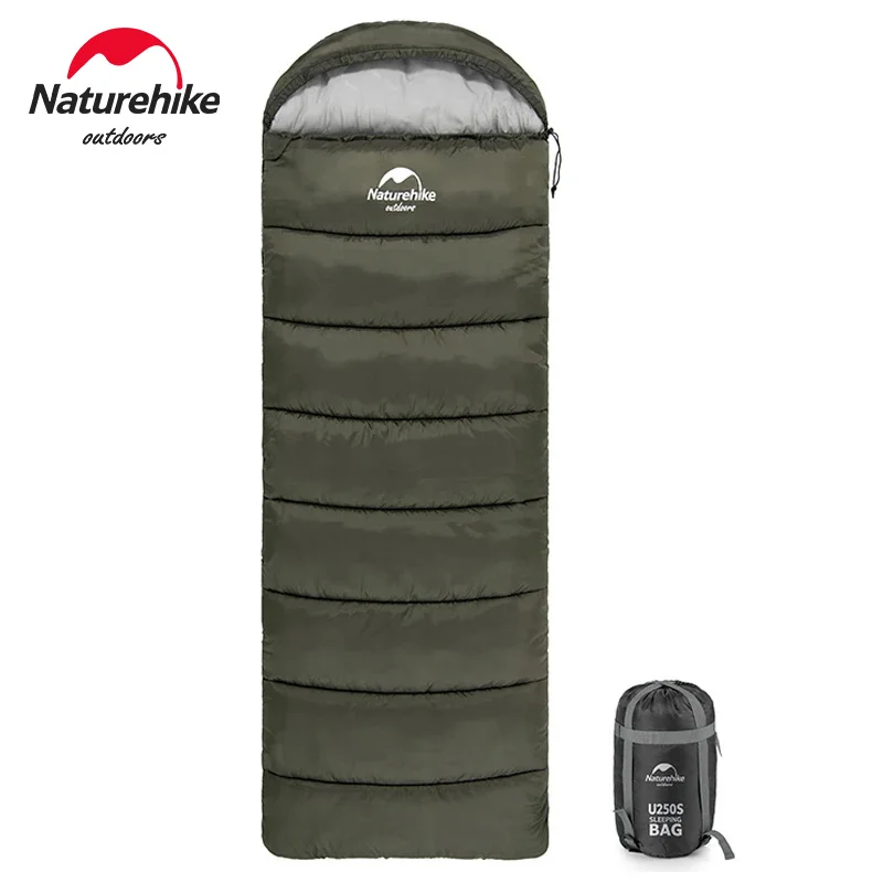 Naturehike-saco de dormir de algodón ultraligero, equipo de Camping, saco de dormir de emergencia, equipo de campamento, edredón de llama de hielo