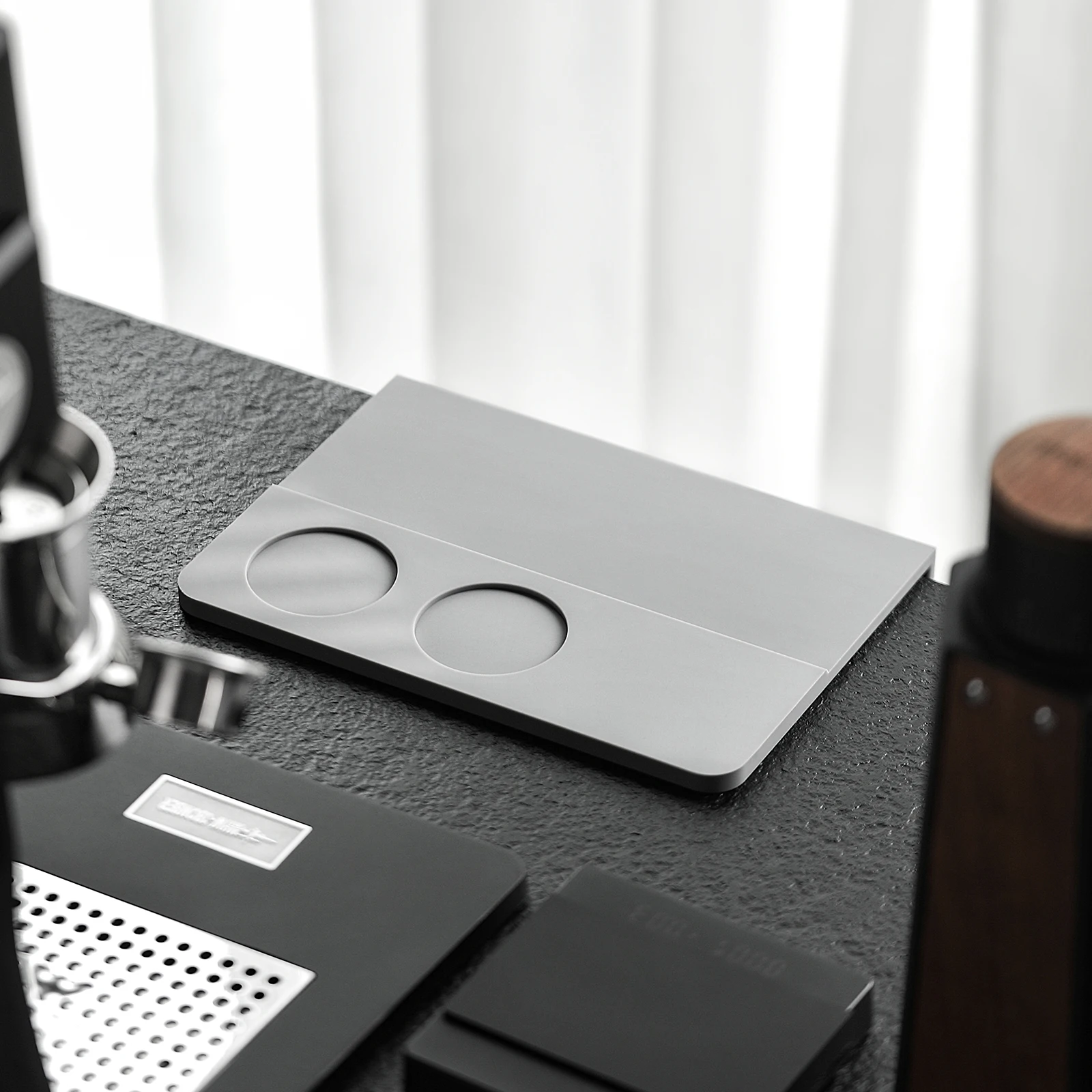 Estación de compactación de café de silicona MHW-3BOMBER, estera de manipulación de polvo para Espresso, almohadilla de protección para mesa, accesorios de cocina, herramientas de Barista