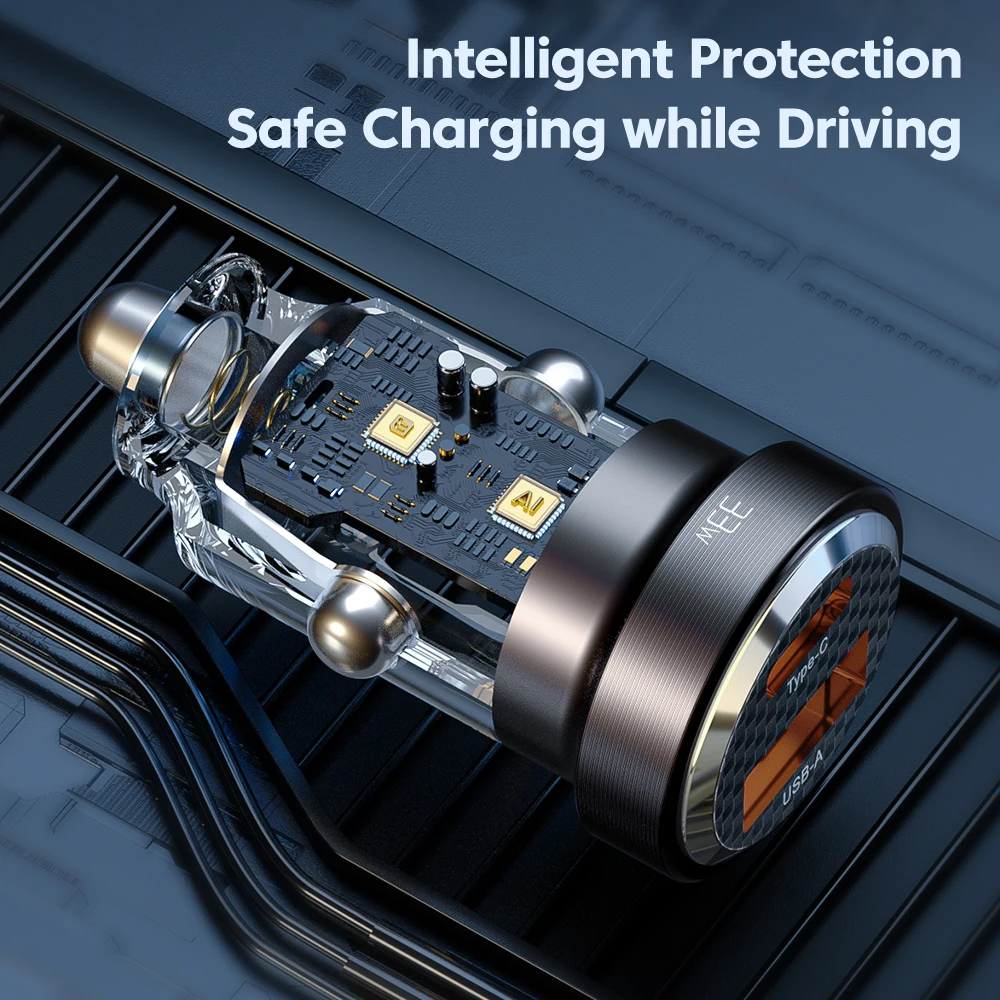 Toocki-cargador de teléfono para coche, dispositivo de carga rápida PD 3,0 SCP 5A USB tipo C para iPhone 14 13 Xiaomi Samsung S23, 33W