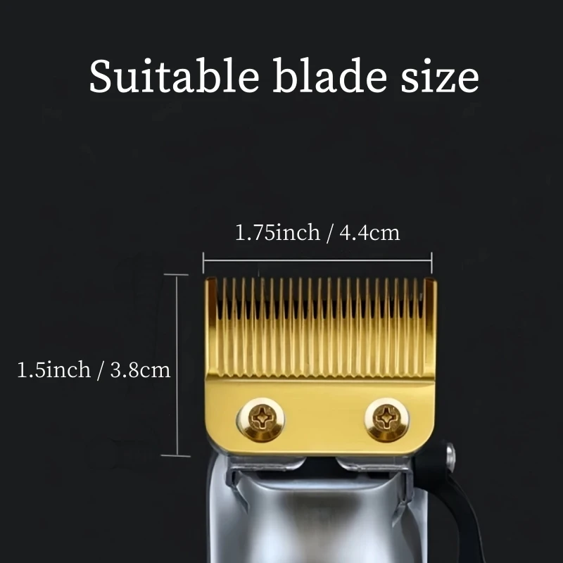 Nuevo peine de límite de 6 uds con magnetismo para Máquina para cortar cabello Wahl, protectores para cortadora de pelo negro, peines guía de corte profesional para peluquería