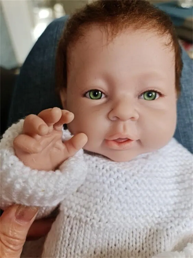 Muñeca Reborn de alta calidad, Mohair puro, Natural, negro/blanco, 11 colores, muñeca enraizada a mano, Mohair para muñeca Reborn DIY, muñeca BJD