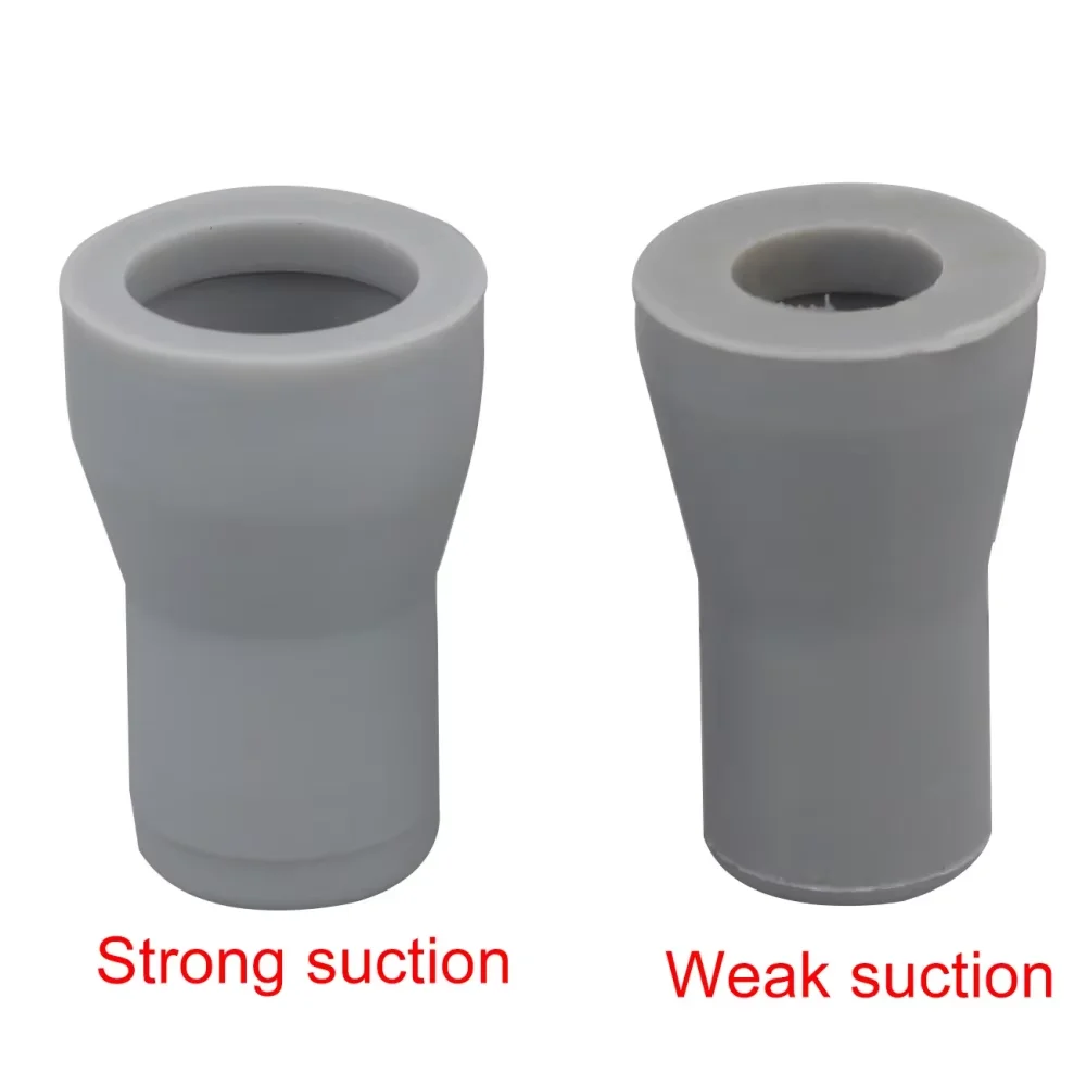 JUMTOP-eyyector de Saliva Dental, adaptador de punta a presión de goma de succión débil, accesorios de unidad de sillón Dental de repuesto, 10 Uds.