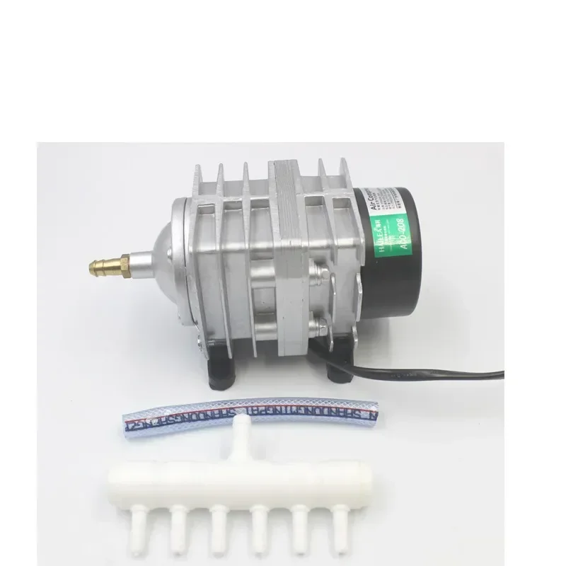 220V Hailea ACO-208 308 318 compresor de aire electromagnético portátil koi pecera burbuja acuario bomba de aire estanque aireador