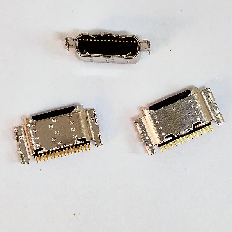 10-100 Uds puerto de carga USB conector tipo C enchufe de 16 pines para OPPO A72/A32/A52 5G Realme 6/6i/6 Pro/Reno 4 SE