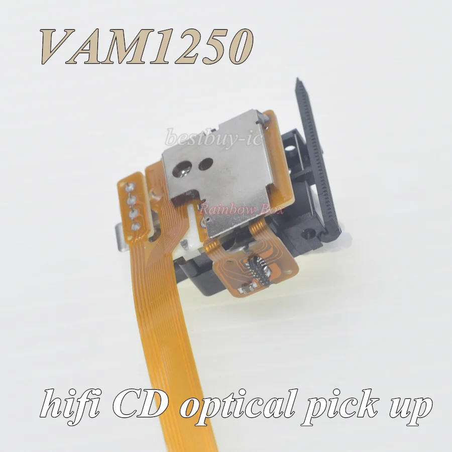 Nuevo y original VAM1250 (VAM1254 VAU1254) superficie de contacto dorada HiFi CD conjunto de servicio de recogida óptica lente láser VAU1255
