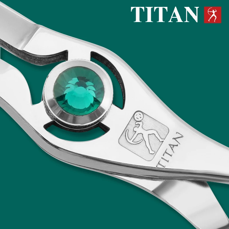 Tijeras Profesionales TITAN para Peluquería Canina, Herramientas para Mascotas, Máquina de Corte para Perros, Tijeras para Mascotas de 6.5 / 7.0 / 7.5 Pulgadas