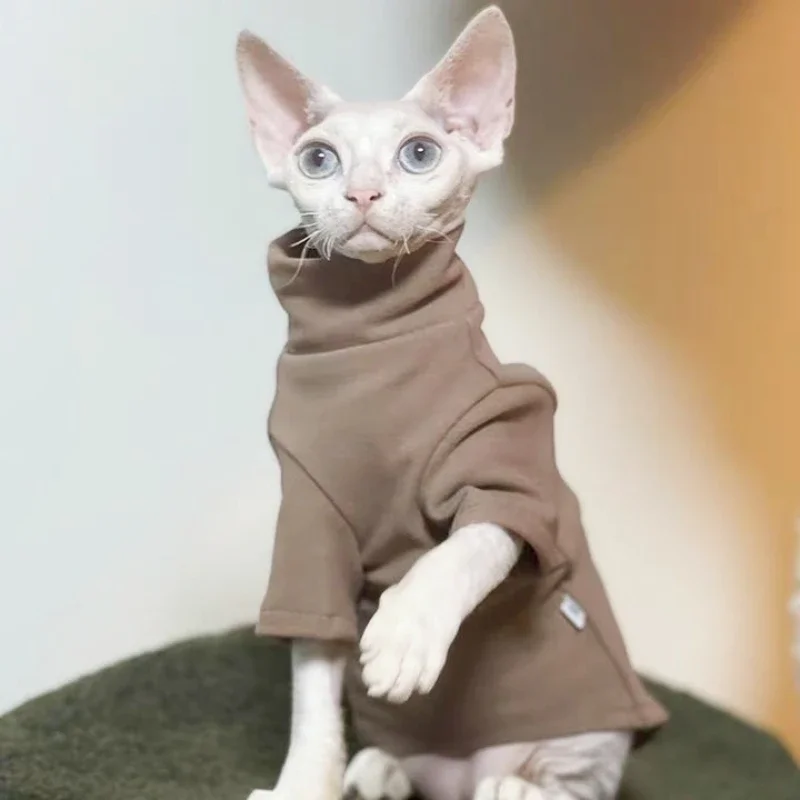 DUOMASUMI-ropa de gato Sphynx autocalentable, ropa interior térmica cálida para gato, Devin Konnis Sphynx, sin pelo