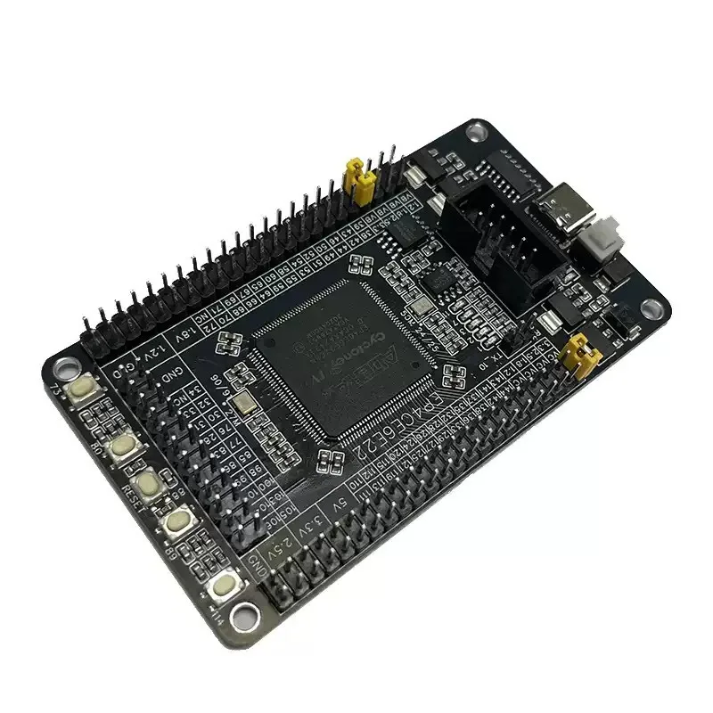 Placa de Desarrollo FPGA Altera Cyclone IV EP4CE6E22C8N con Puerto JTAG de 88x51mm para Aprender Verilog Intel