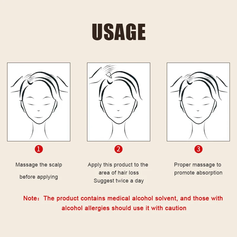 Zhang Guang 101 Ginseng líquido nutritivo 120mlX2 fórmula a base de hierbas chinas antipérdida de cabello crecimiento del cabello hidratación profunda