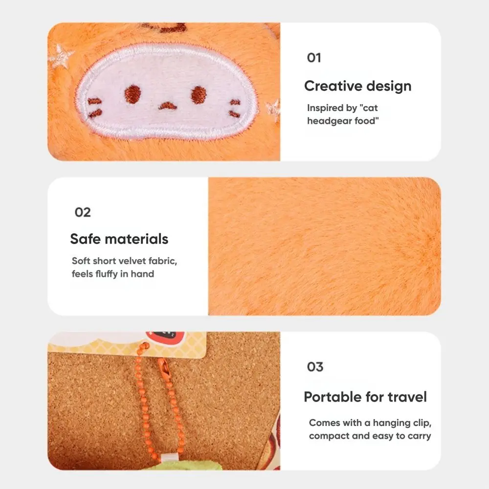 LLavero de gato de peluche Multicolor, colgante de gato de dibujos animados para parejas, llavero de muñeco de gatito dulce, decoración suave para coche, bolsa Ita, juguetes de regalo