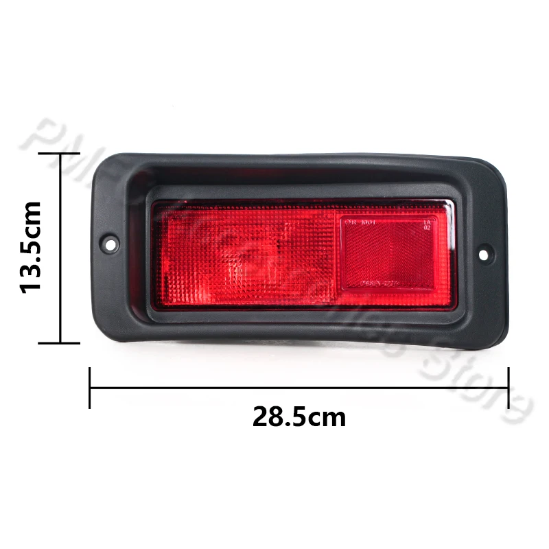 R-AUTO para Mitsubishi Pajero MONTERO Sport 1999-2008 lámpara trasera de coche luz antiniebla accesorios de coche luz reflectora de parachoques trasero