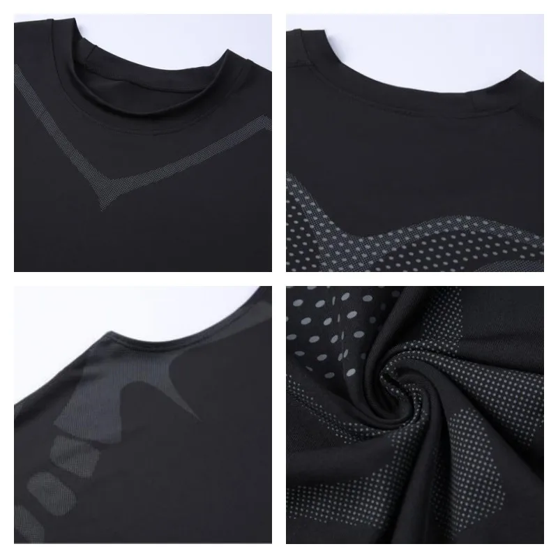 Camiseta sin mangas de compresión para hombre, camiseta de gimnasio sin mangas con estampado de secado rápido, ropa deportiva para hombre, chaleco de culturismo para Fitness, Top muscular de entrenamiento