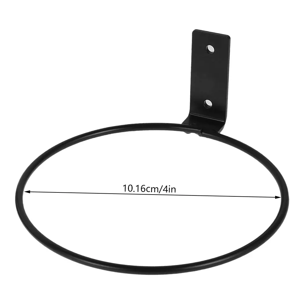 Bandejas para macetas, soporte de anillo para maceta montado en la pared, ganchos para macetero de Metal, colgadores, soporte de pared, estante de almacenamiento de plantas para jardín