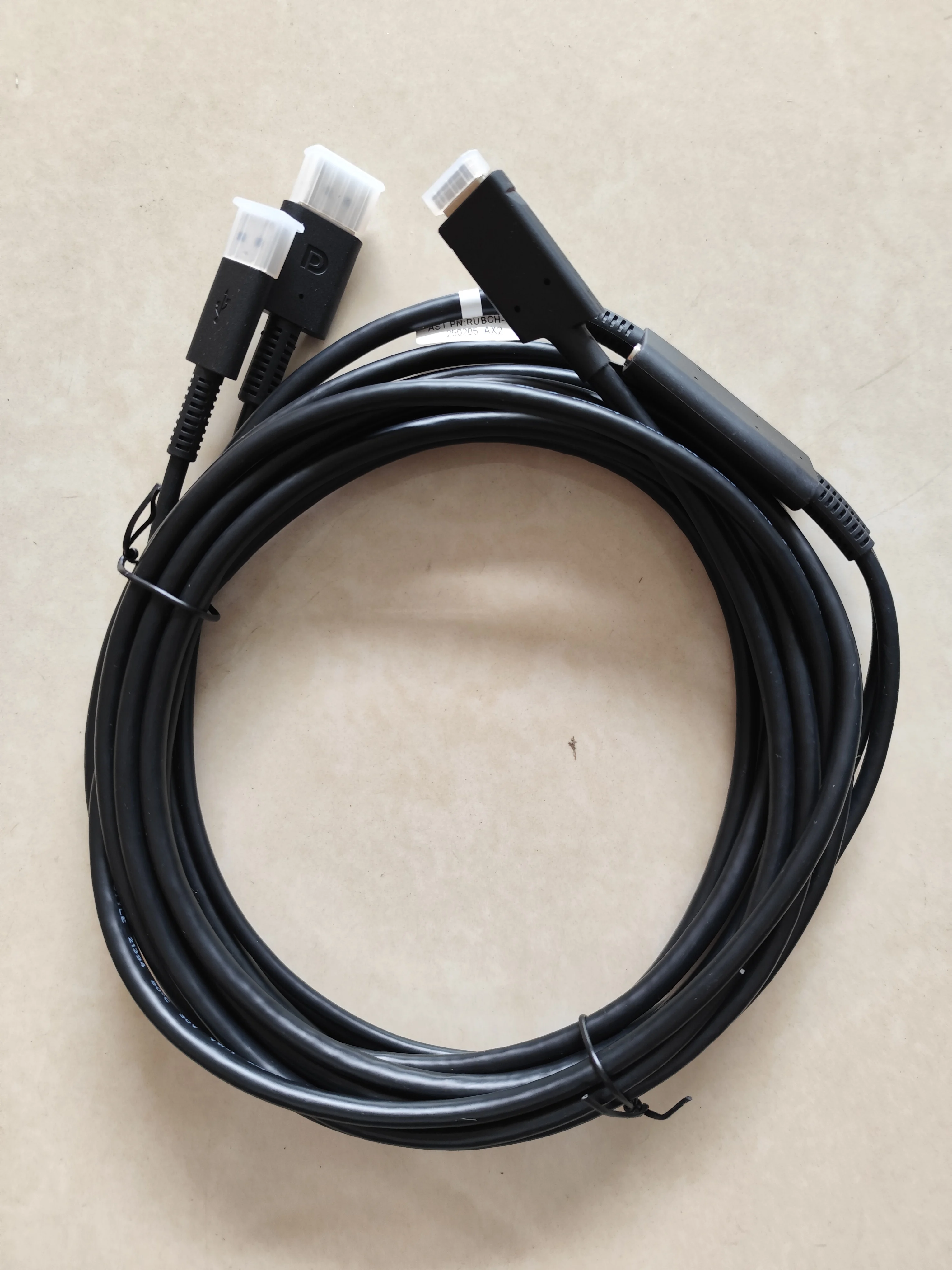 Cable de Fibra Óptica Pimax 6M y Cable de Luz Pimax Crystal - 5m/DP&USB 2 en 1/Requiere Adaptador de Corriente