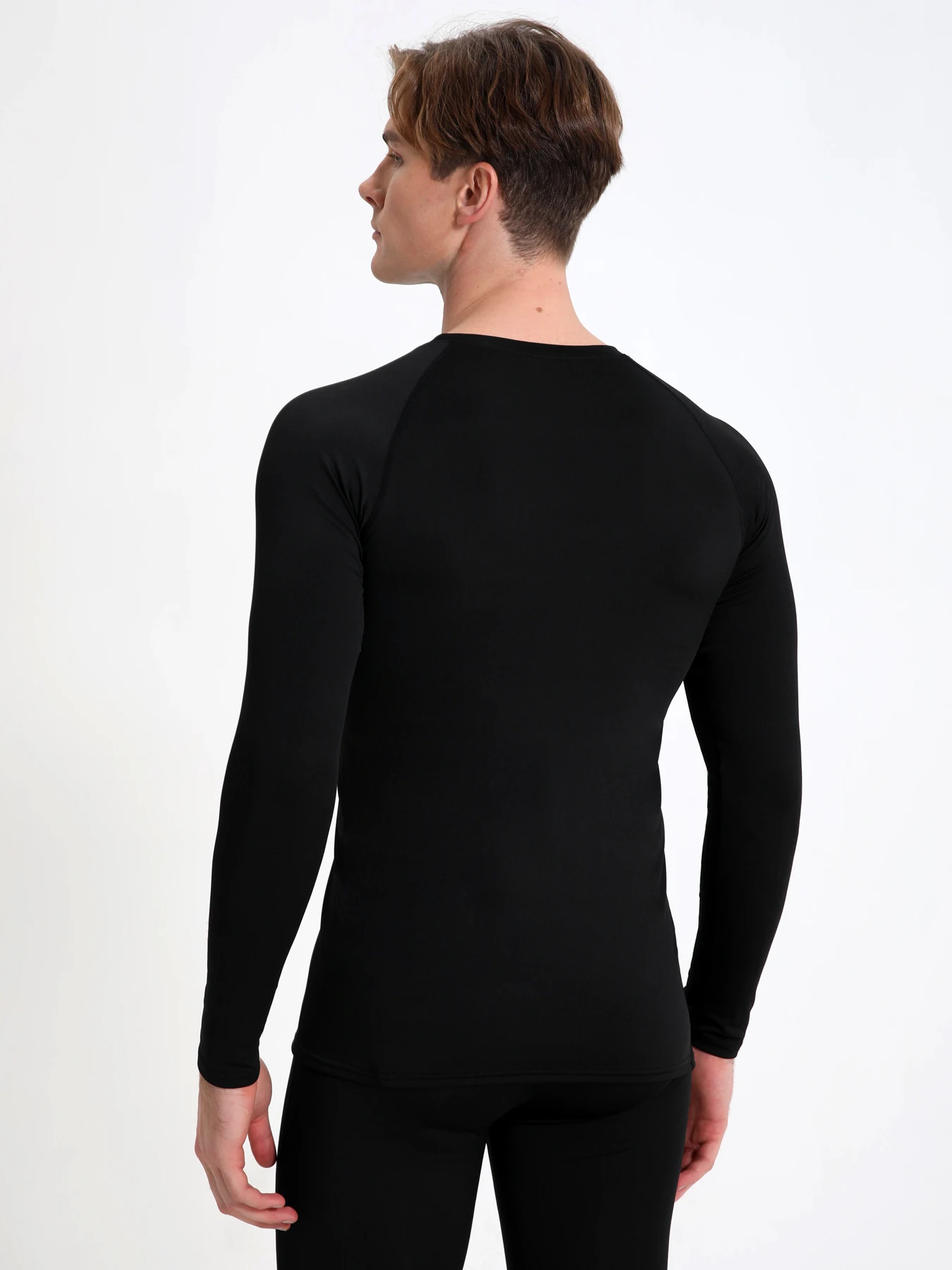 Camisas de compresión para hombre, camiseta de entrenamiento atlético de manga larga, Ajuste rápido