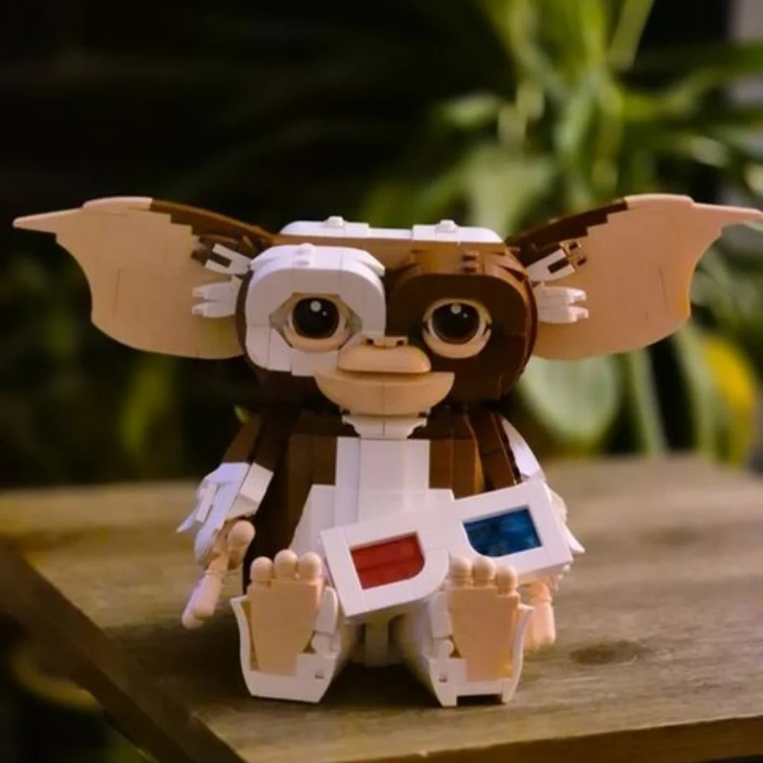 Mogwai Gremlins Movies 1125 Piezas, Bloques de Construcción Grandes, Modelos de Exhibición, Edición de Coleccionista, Regalos de Cumpleaños y Navidad