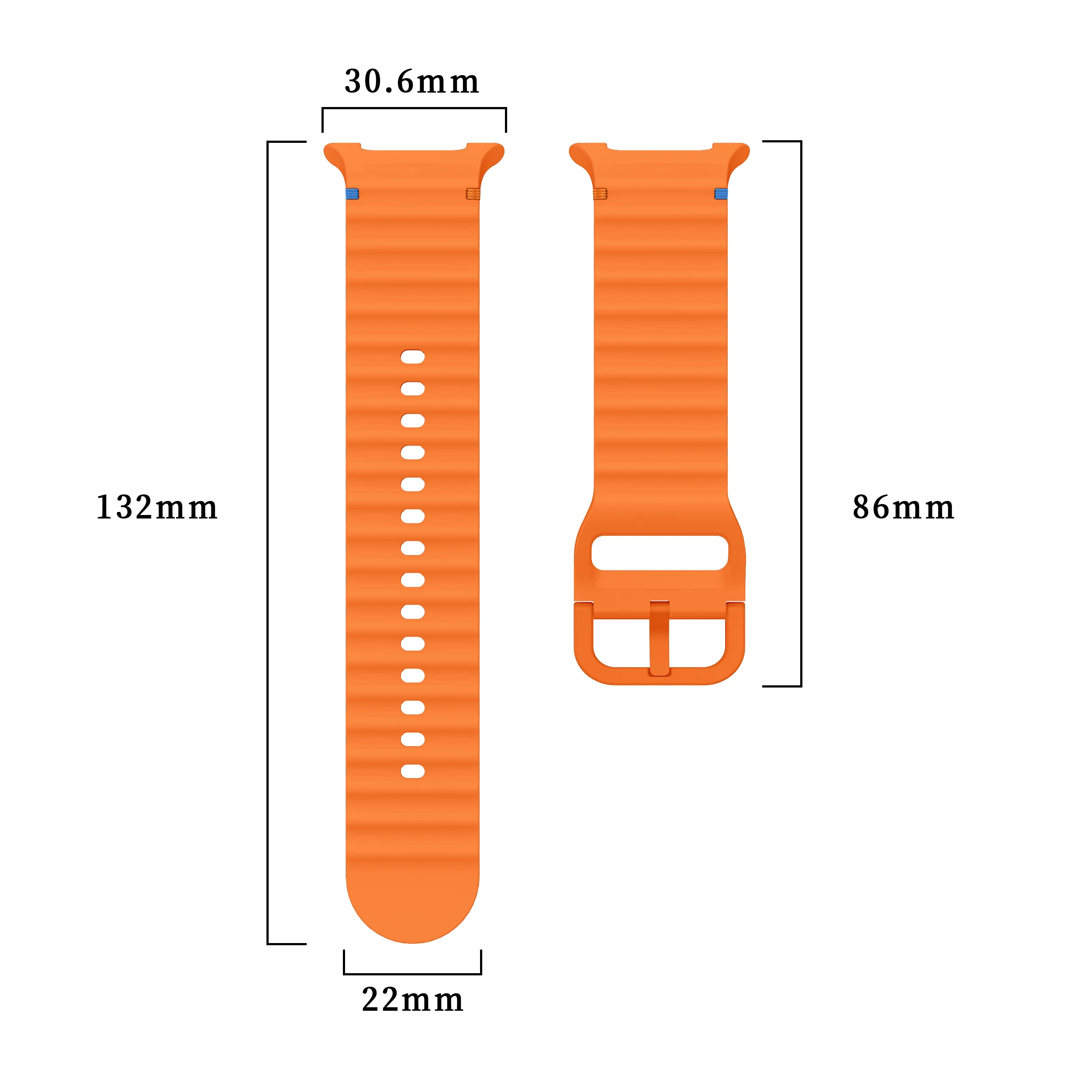 Correa de Silicona sin Espacios para Samsung Galaxy Watch 9 8 40mm 44mm, Correa Deportiva para Samsung Galaxy Watch 8 Classic 46mm