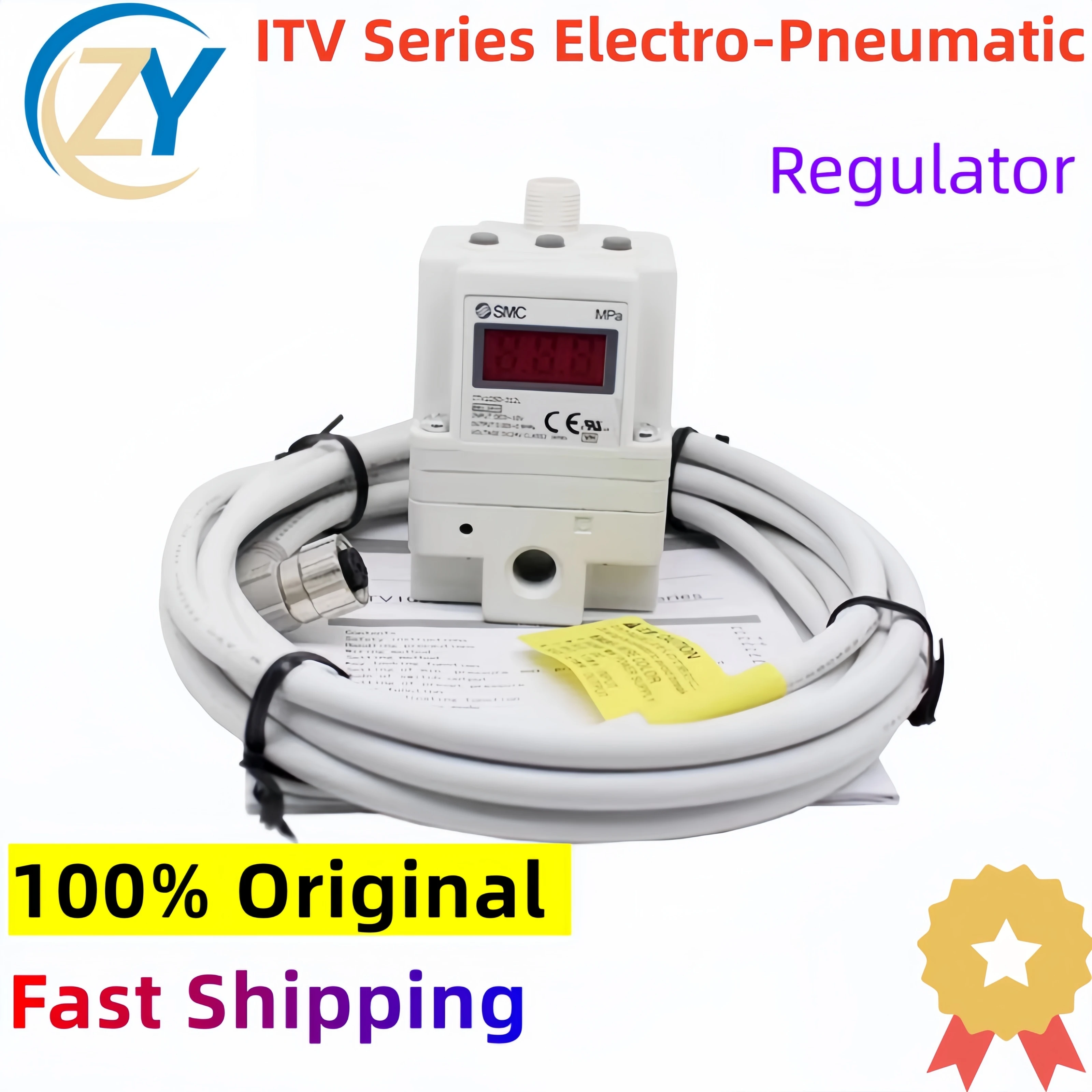100% Original ITV1050/1050-312L/312N ITV1030/1030-312L ITV2010 ITV2031/2031-312L5 SMC ITV Series Regulador electropneumático