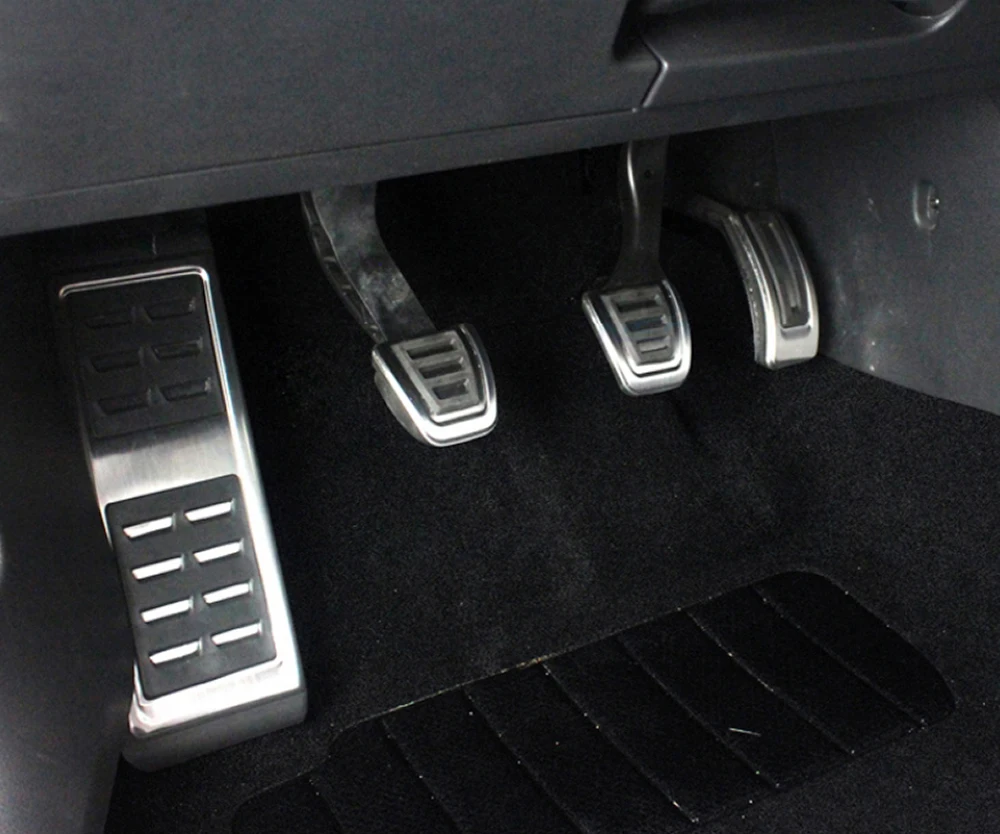 Pedales de coche para Skoda KAMIQ Combi SCALA Octavia Rapid Superb Karoq Kodiaq 2017 - 2023 LHD AT MT cubierta de Pedal