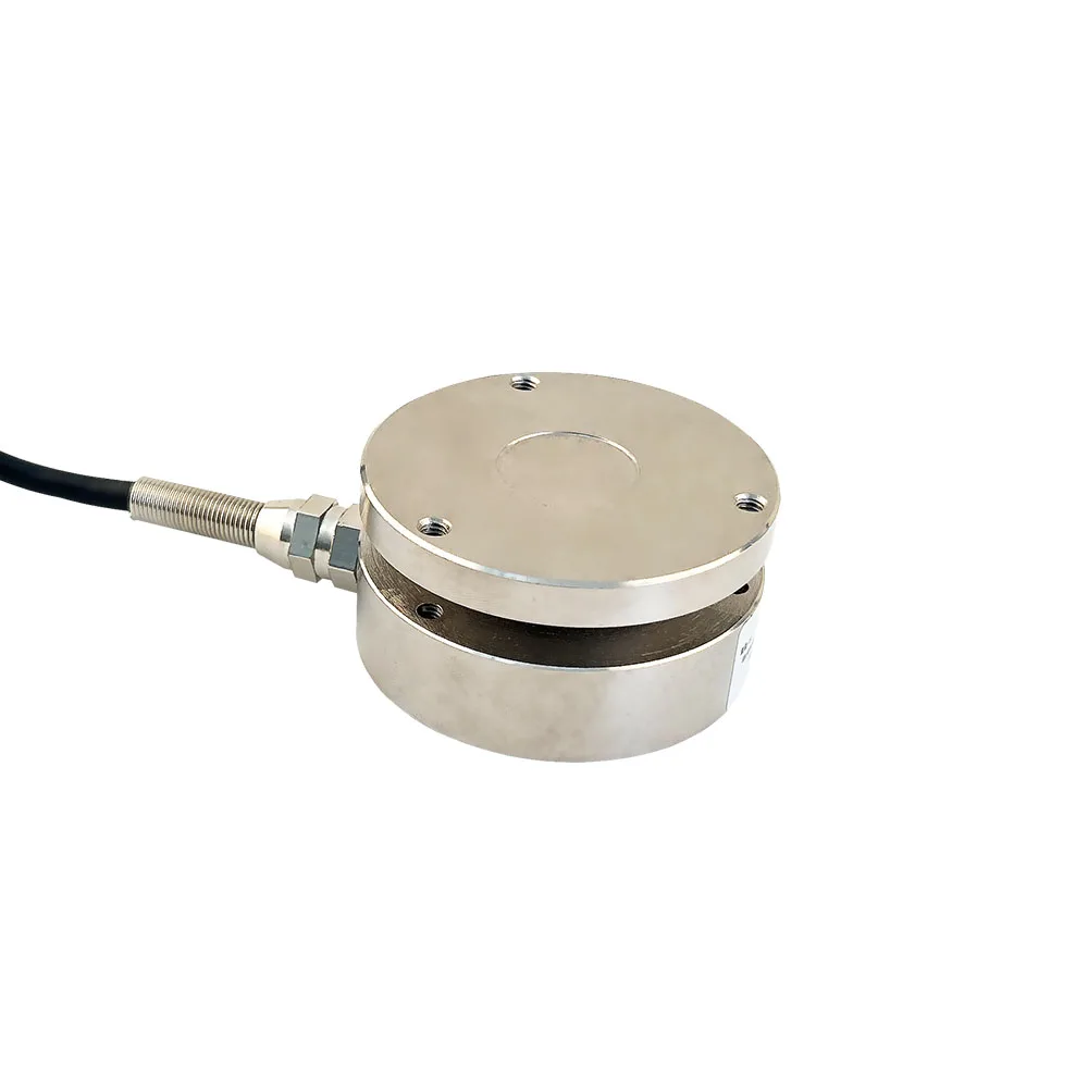 Celda de Carga de 58mm con Pantalla Digital, Sensor de Acero Aleado de 10t para Pesaje Industrial y Medición de Fuerza