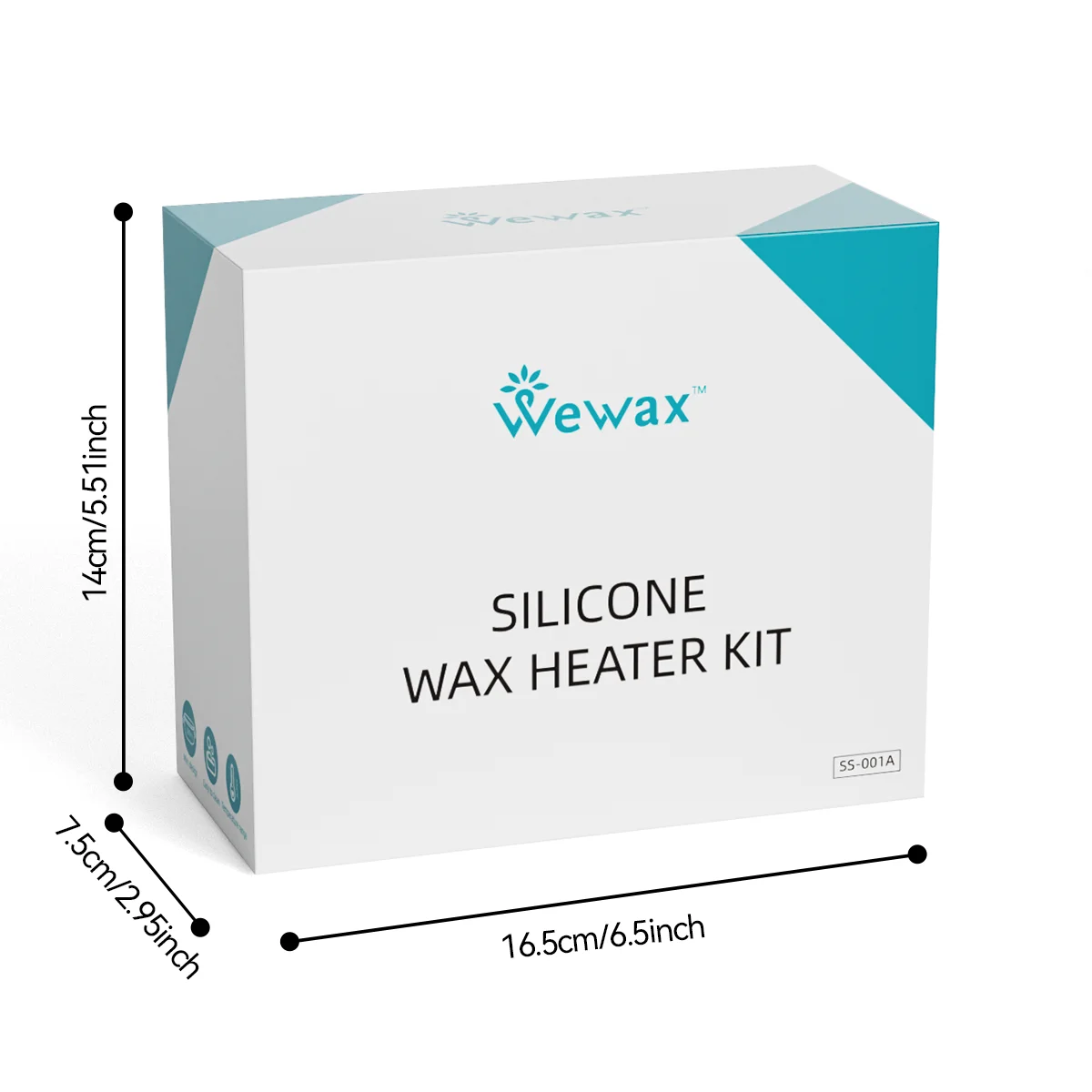 WEWAX Kit Calentador de Cera de Silicona Plegable de 35 Piezas con Enchufe Estadounidense, Granos de Cera Dura, Leche, Miel, Lavanda, Aloe Vera para Depilación Corporal Completa