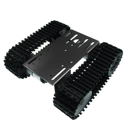 Kit de chasis de tanque de Robot de orugas inteligente de Metal TP101 con Motor de 33GB-520 12V CC, Panel de aleación de aluminio, bricolaje para juguete Arduino