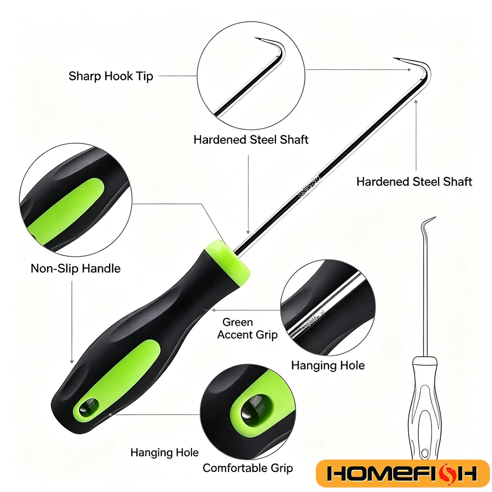 Herramienta para Quitar Malezas con Agarre Antideslizante, Extractor de Raíces Ergonómico y Resistente para Césped, Patios y Grava, Desmalezado Manual Fácil