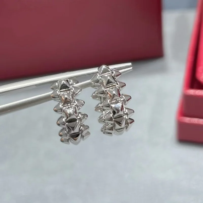 Pendientes de Plata 925 Chapados en Oro con Diseño de Hoja de Sauce para Mujer, Joyería Elegante, Clásica y Lujosa para Damas