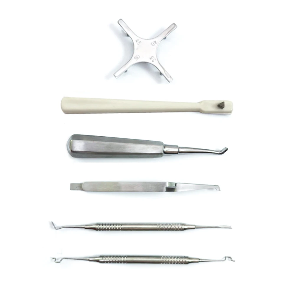 JUMTOP Juego de 18 Pinzas de Ortodoncia Dental, Alicates de Ortodoncia, Cortador de Extremos, Alicates para Remover Brackets
