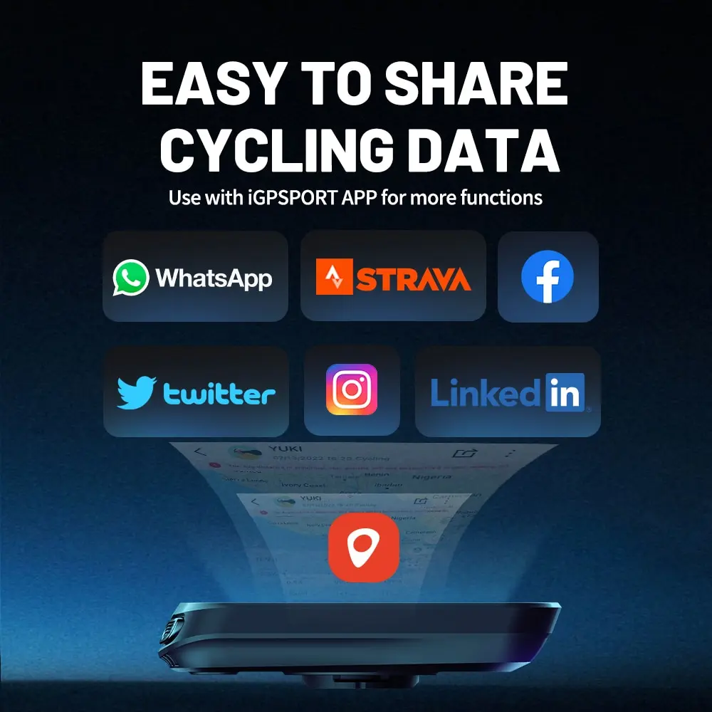 Ordenador GPS para bicicleta IGPSPORT BSC100S, velocímetro inalámbrico para bicicleta, cronómetro Digital, odómetro para ciclismo, ordenador para ciclismo