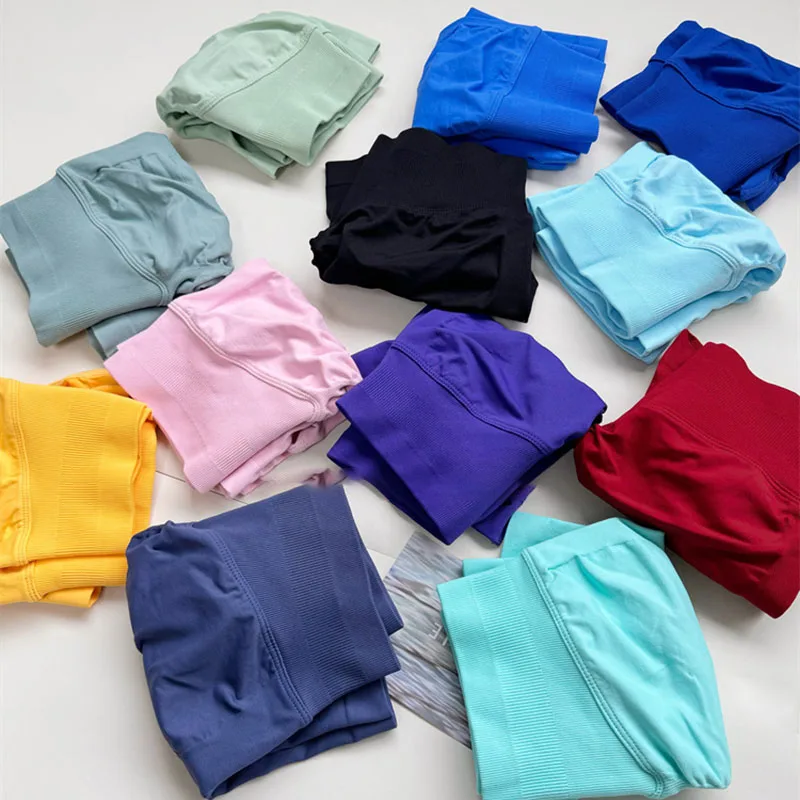 Pantalones cortos de gimnasio Push Up sin costuras de calidad, pantalones cortos de entrenamiento para correr, mallas de Yoga para mujer, pantalones cortos deportivos de cintura alta