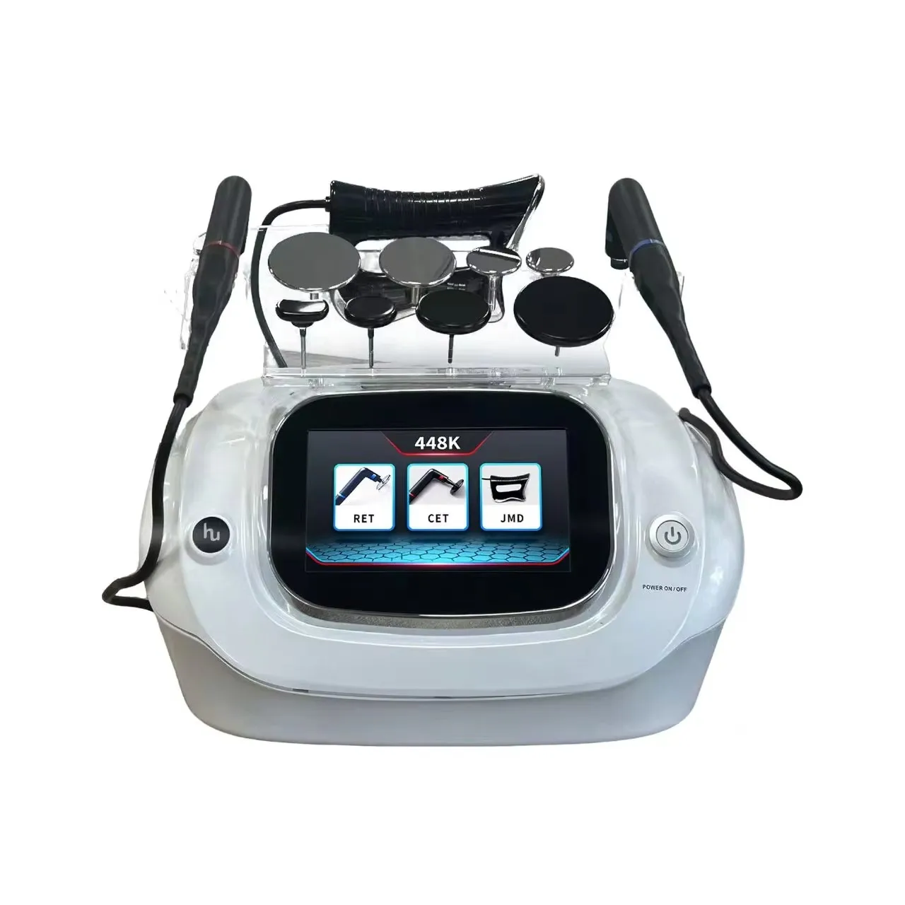 Máquina Profesional de Terapia de Calor Profundo Indiba 448K, Dispositivo Multifuncional para Esculpir el Cuerpo y Reafirmar la Piel para Uso en Salones