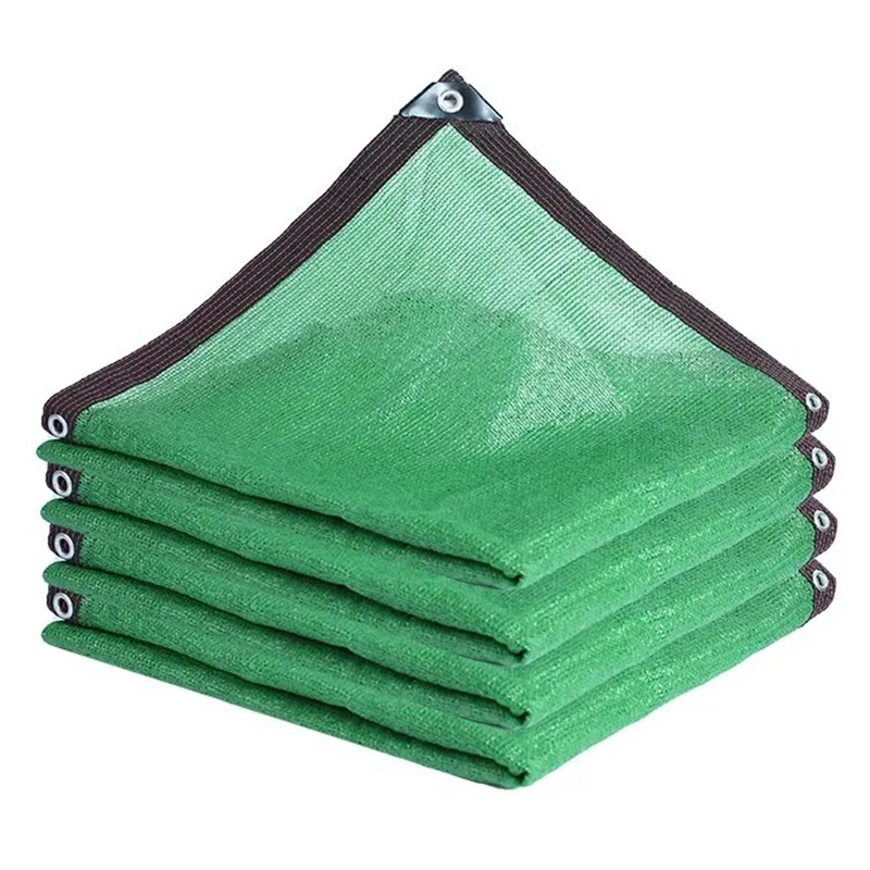 4 colores 3 pines 50% sombreado jardín Anti UV negro blanco verde oscuro HDPE parasol red bonsái al aire libre plantas suculentas cubierta malla