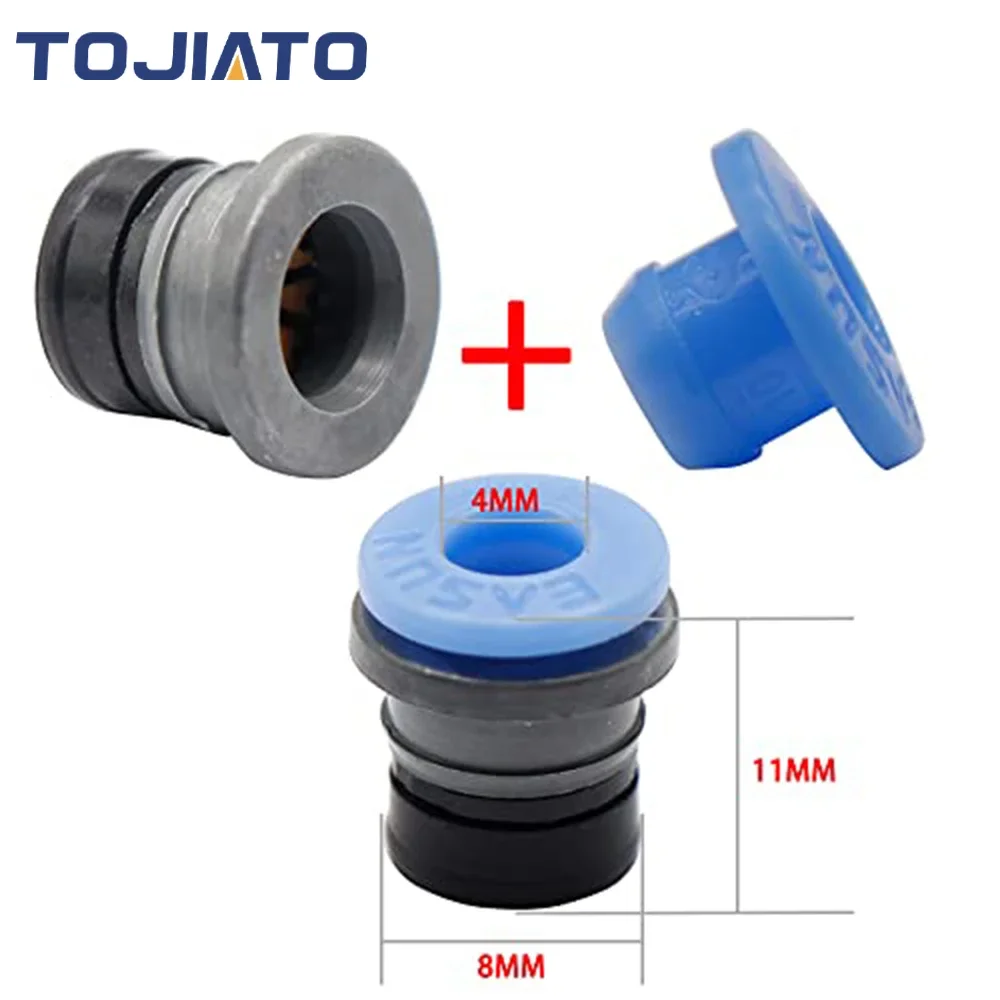 Piezas de extrusora de impresora 3D Bowde ECAS04, accesorio neumático recto, extrusora de impresión rápida, Clips de pinza integrados para PTFE Voron