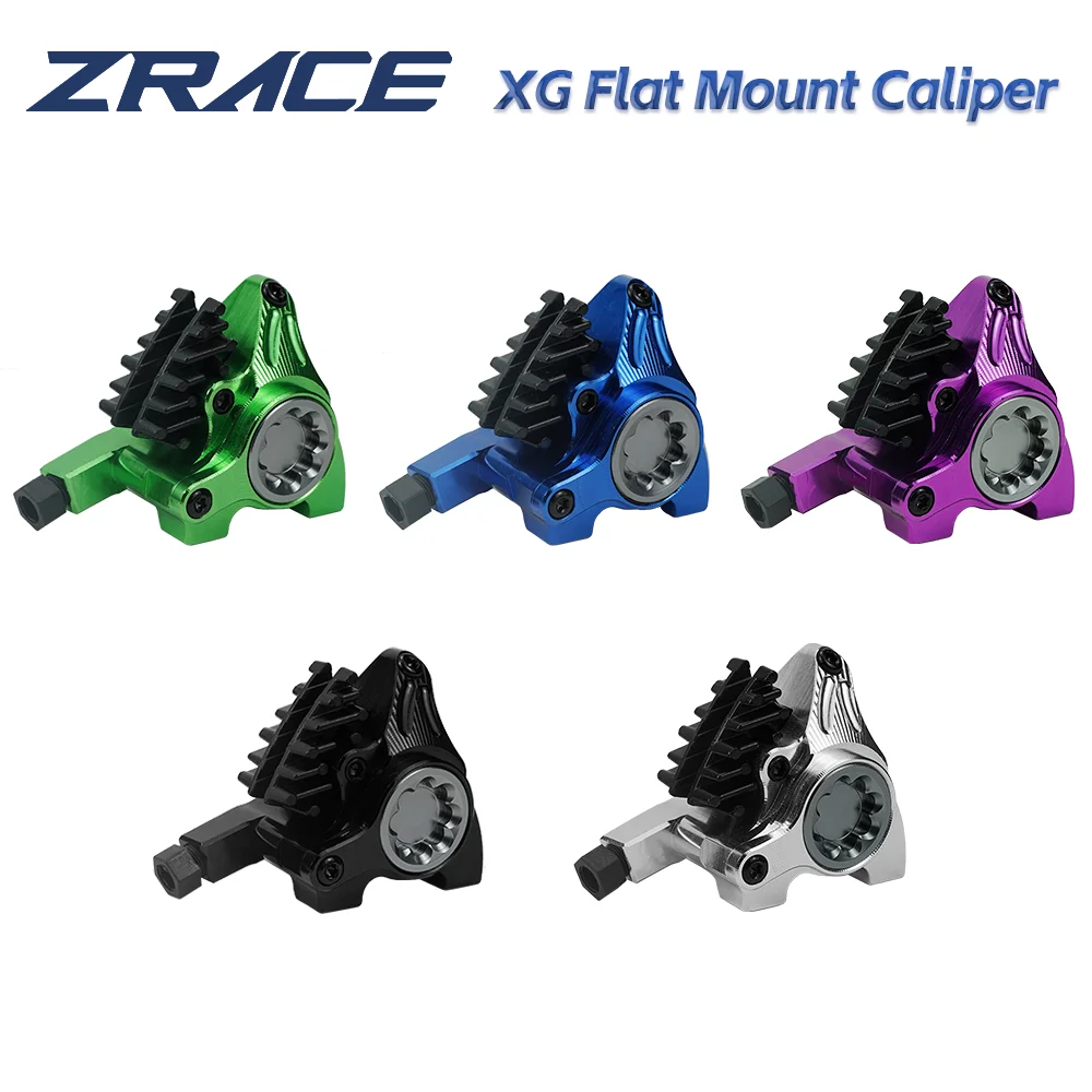 Pinza de montaje plano ZRACE XG, pinza de freno hidráulico de carretera, pastillas ICE-TECH, pinza de carrera BMX, ligera CNC completa