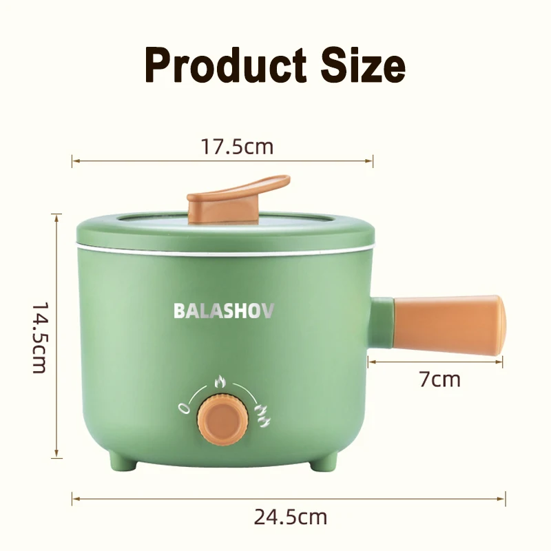Olla eléctrica múltiple de 220V/110V, sartén antiadherente para el hogar, olla caliente, olla arrocera, electrodomésticos de cocina, olla arrocera eléctrica