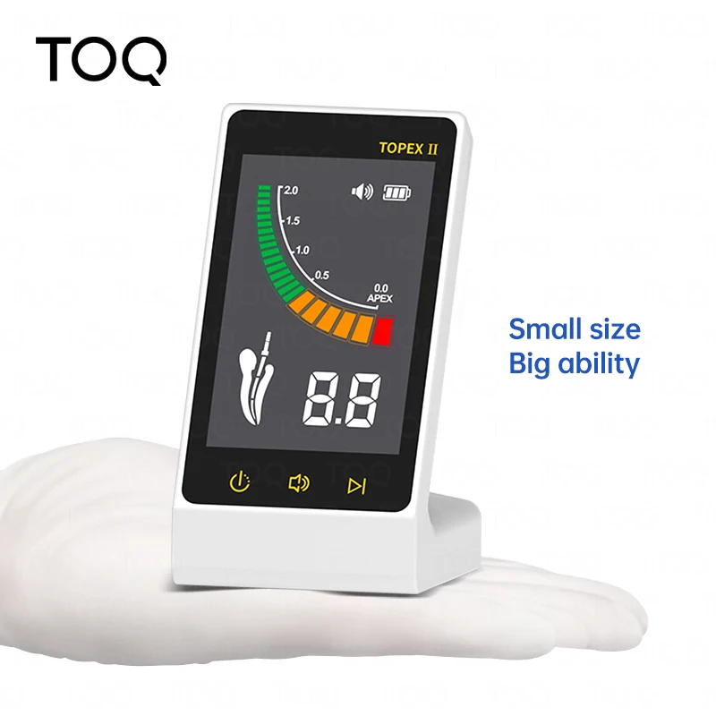 Motor Endodóntico Mini TOQ Dental con Localizador de Ápex, Medidor Preciso de la Longitud del Conducto Radicular, Instrumento para Tratamiento Endodóntico y Periodontal