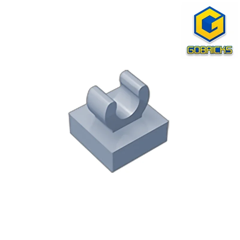 Gobricks GDS-818 Azulejo Especial 1x1 con Clip con Bordes Redondos compatible con lego 15712 2555 DIY Edificio Educativo