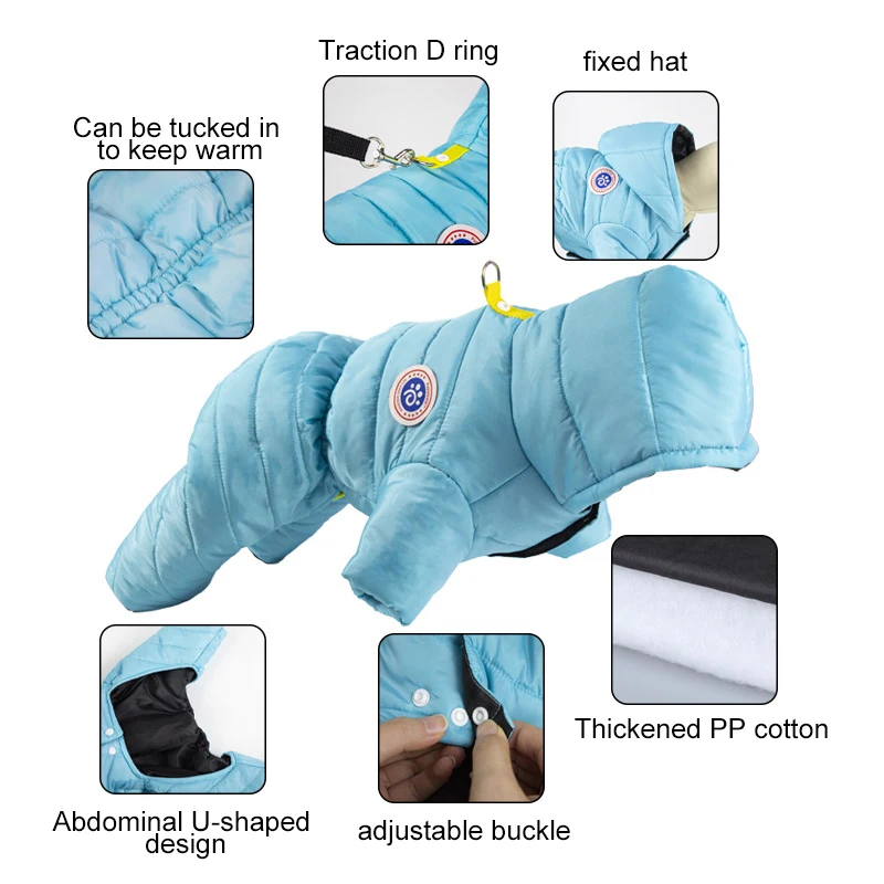 Abrigo impermeable Para Perros, Ropa Para Mascotas, Ropa Para cachorros, chaleco, Ropa cálida Para Perros, Bulldog Francés, Chihuahua, Ropa Para Perros pequeños