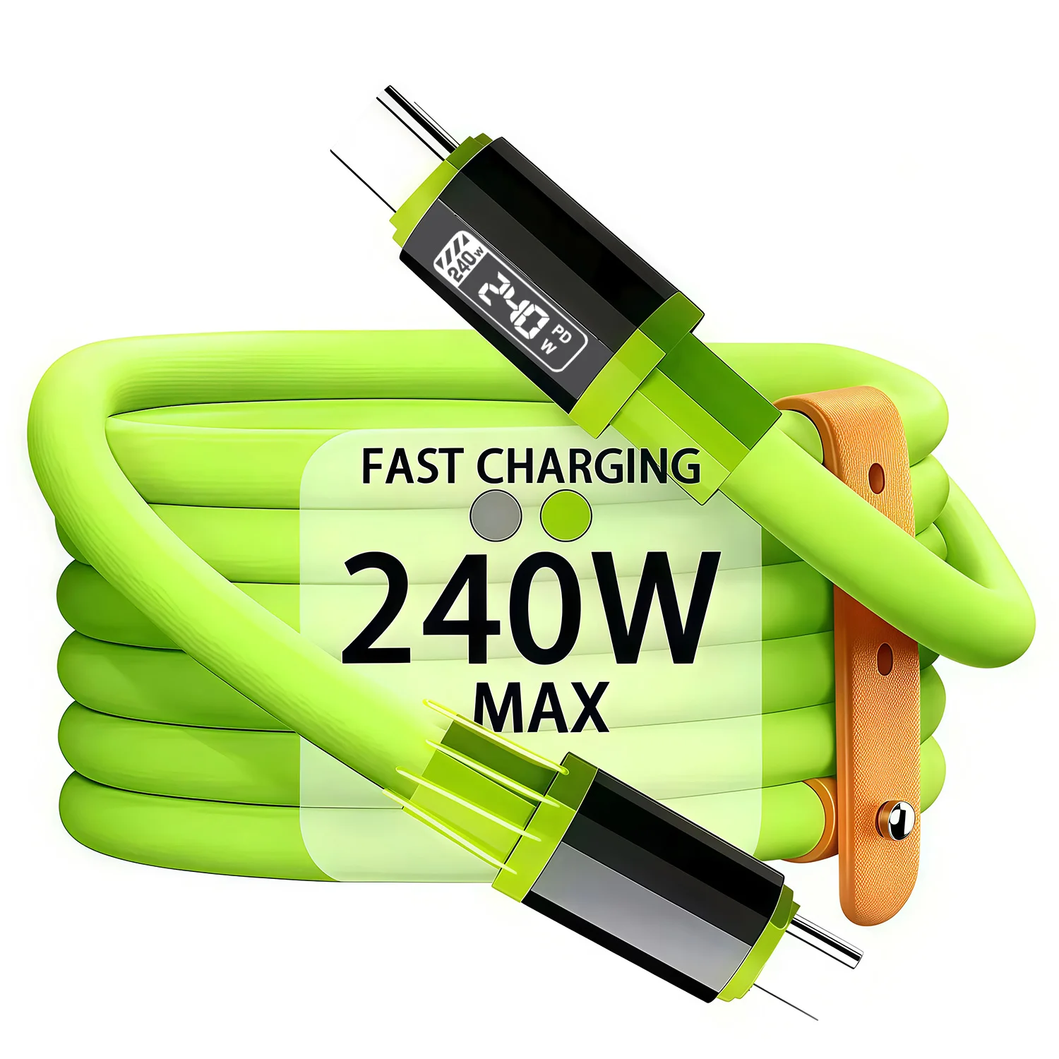 Cargador de carga rápida tipo C para Samsung Huawei Xiaomi Cable de cargador rápido USB tipo C sincronización de fecha Cable cargador de Cable trenzado de nailon