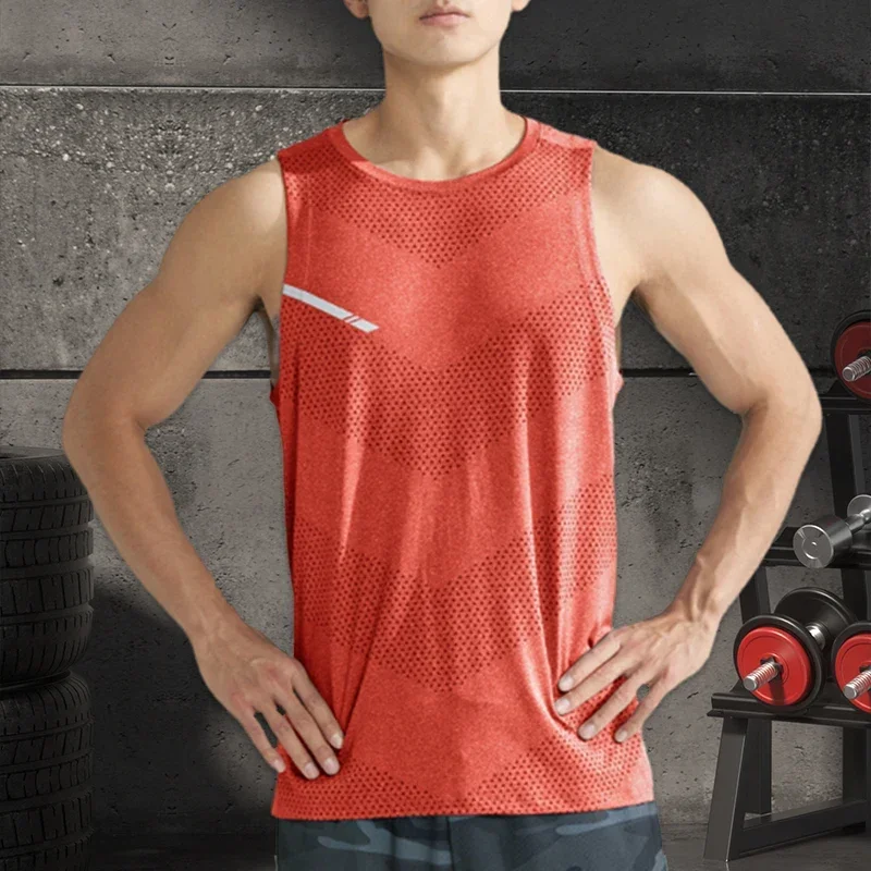 Ropa deportiva de secado rápido para hombre, camiseta interior fresca de viaje para playa, moda para gimnasio, correr, camisetas de tenis deportivas