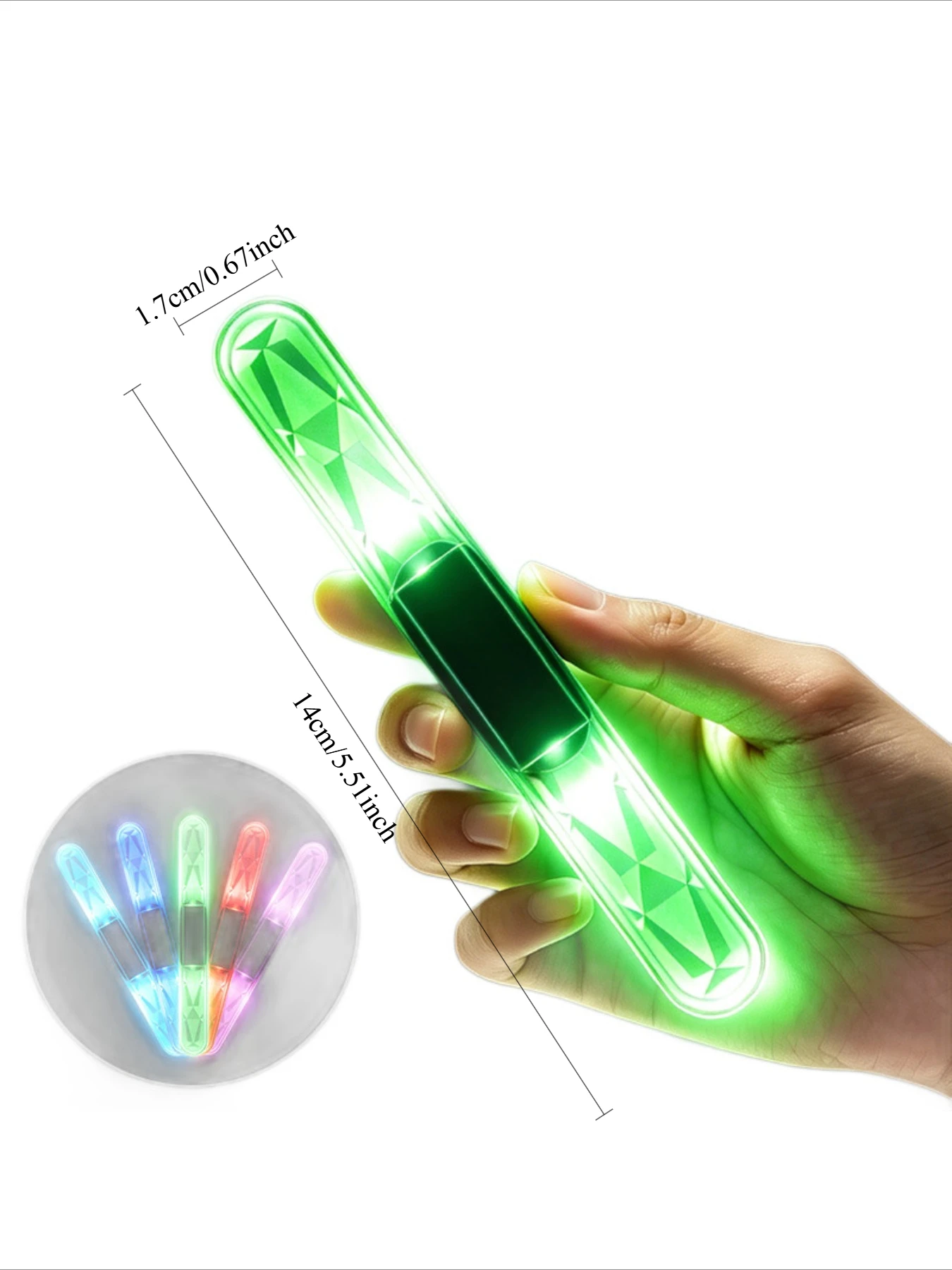 Tiras de Advertencia Anticollisión Universales para Automóviles, Barras de Luz LED Solares de 5 Colores, Aptas para Automóviles y Motocicletas