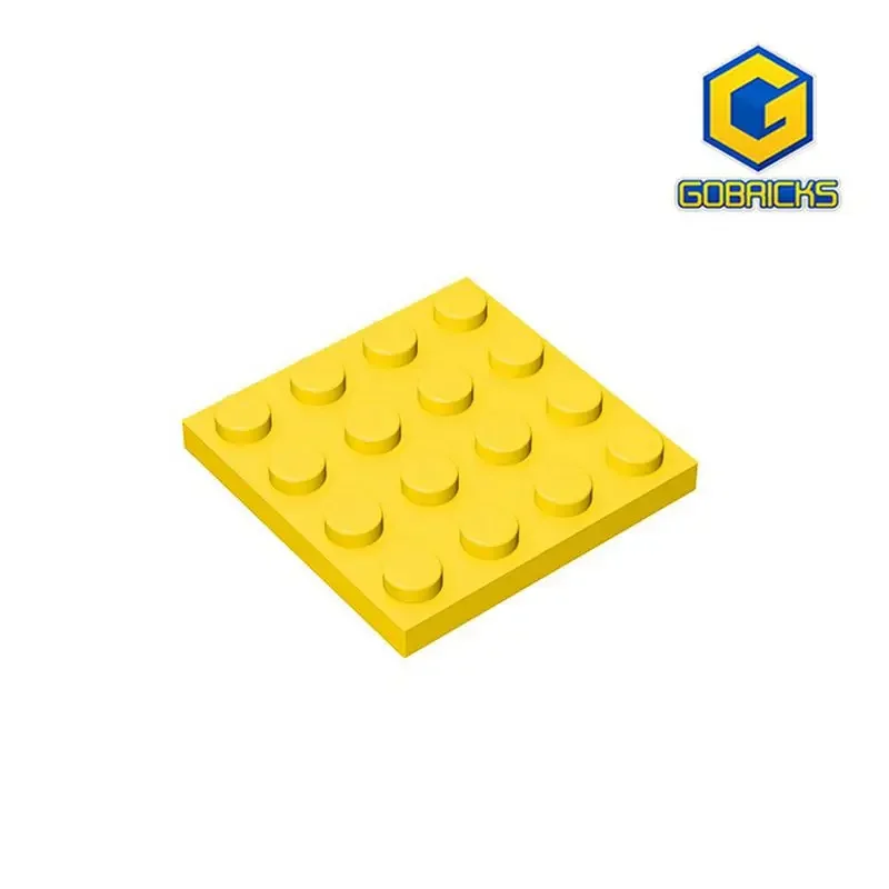 Gobricks GDS-519 Bloque de construcción compatible con lego 3031 PLACA 4X4 - Placas 4x4 Parículas educativas Piezas Moc