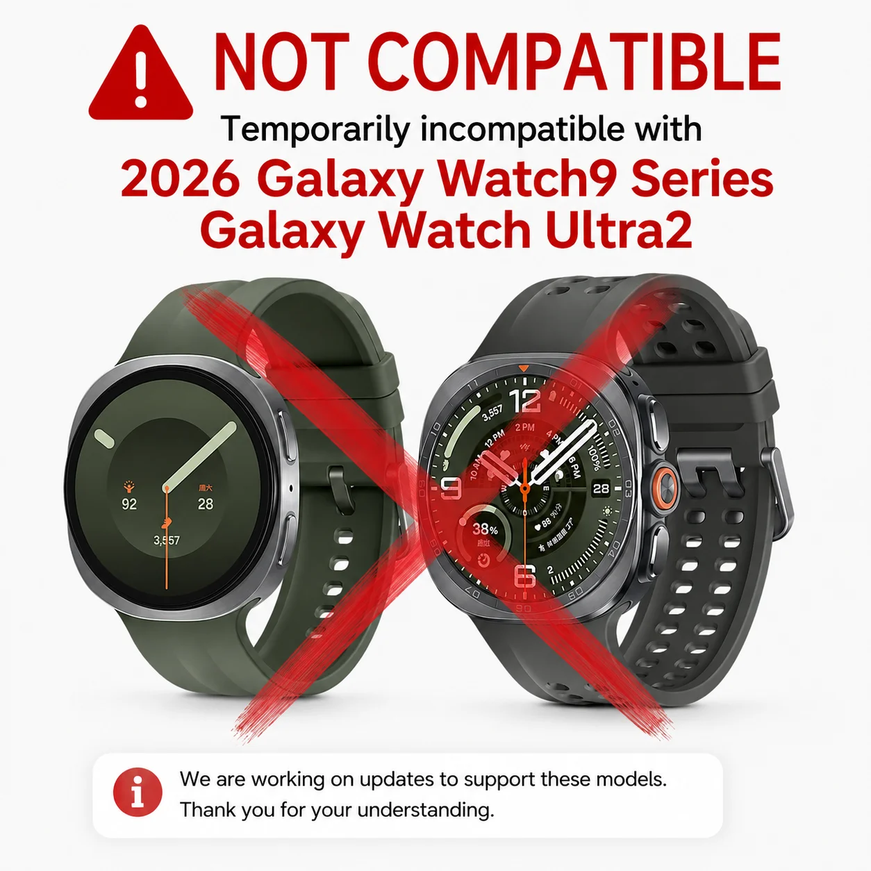 Cargador inalámbrico para Galaxy Watch 3/4/5/6/7/8, FE, Ultra, 4/6/8 Classic.5 Pro, Active 1/2 USB-A USB-C