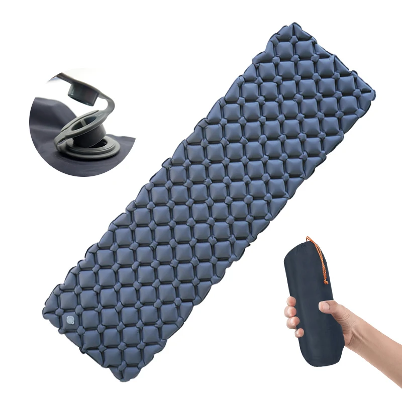 WESTTUNE-colchoneta para dormir para acampar, colchón inflable ultraligero, cojín de aire portátil para exteriores, colchoneta para dormir para viajes y senderismo